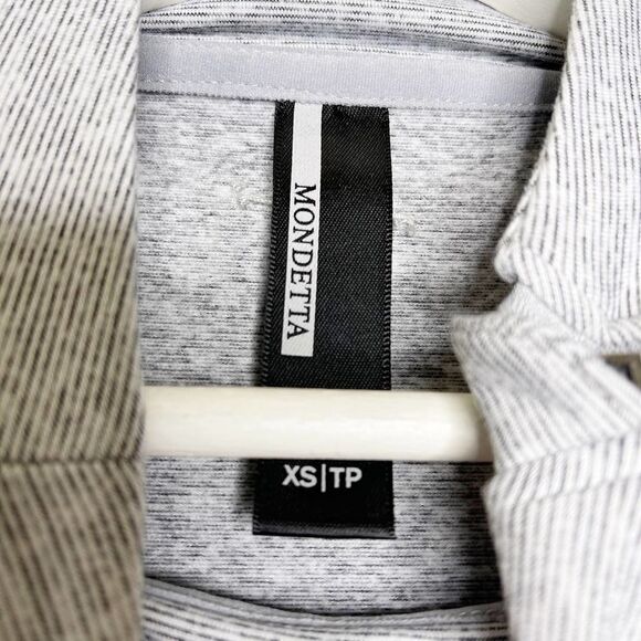 MONDETTA Gray Striped Sweater - Picture 4 of 11